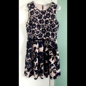 Beautiful Thick and Soft Blue & Pink Dress